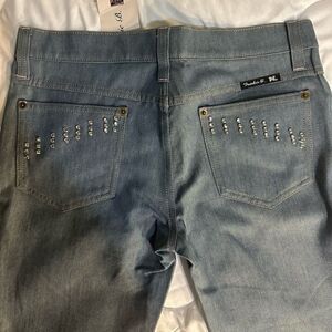 Frankie B Denim Grey Size 6 Flared Inseam: 34 inches